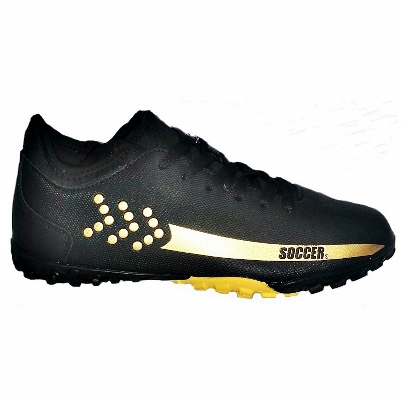 Zapatillas de Baby Futbol Soccer Black/Gold SB-1