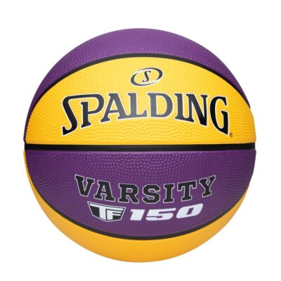 Balon Basquetbol Spalding Varsity TF-150 Amarillo-Morado N°7
