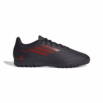 Zapatilla Baby Futbol Adidas Deportivo III Negro-Rojo