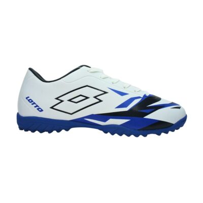 Zapatilla Baby Futbol Adulto Lotto Siro TF Blanco-Azul J0713