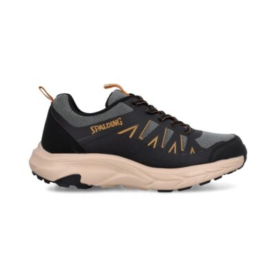 Zapatillas Outdoor Junior Spalding Aron Negro-Mostaza