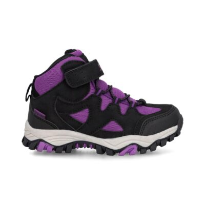 Zapatillas Outdoor Infantil Spalding Camp Negro-Morado
