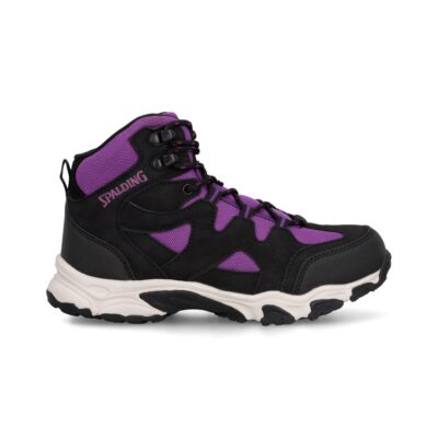Zapatillas Outdoor Junior Spalding Camp Negro-Morado