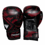 Guante Box Oxoga Extreme Negro-Rojo