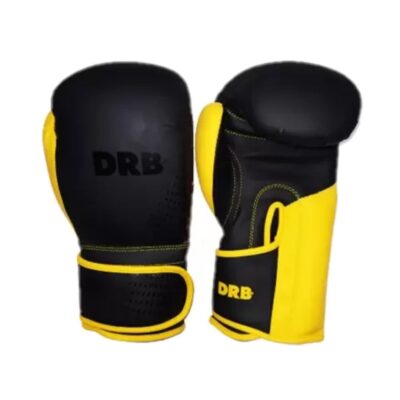 Guante Box DRB Negro-Amarillo