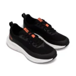 Zapatillas Running Hombre Spalding Awan Negro-Naranjo - Imagen 3