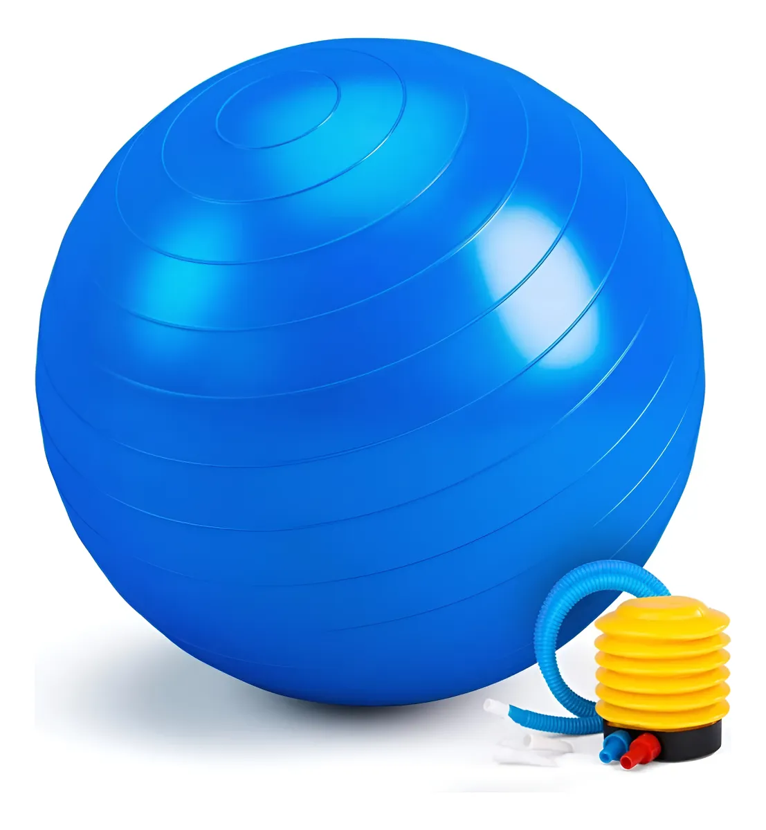 D_NQ_NP_2X_614349-MLC95307972068_102025-F-pelota-balon-yoga-pilates-75-cm-fitnes-terapia-con-inflador Balon Pilates Kingfit - Imagen 1