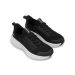 Zapatillas Deportivas Hombre Spalding Comfy Negro-Blanco - Imagen 4