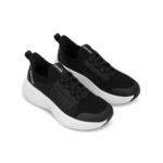 Zapatillas Deportivas Mujer Spalding Comfy Negro-Blanco - Imagen 4
