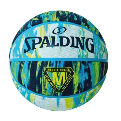 Balon Basquetbol Spalding Marble Series Azul N°7