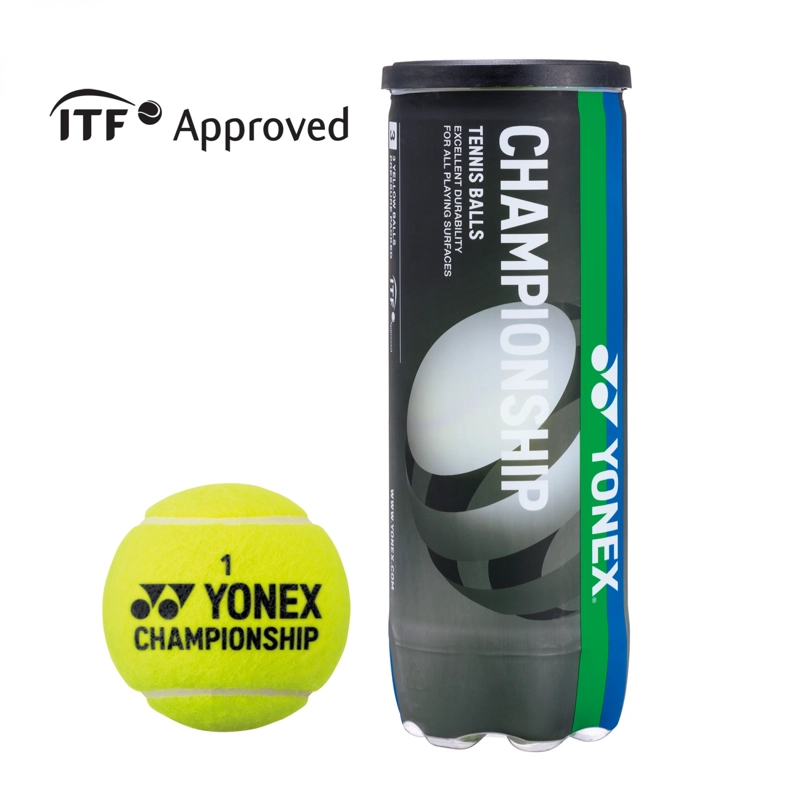 full_image-1 (4) Pelotas de Tenis Yonex Championship Black ITF x3 - Imagen 1
