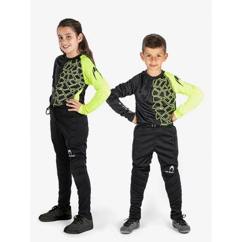 kid-keeper-set-fraktur-lime Set Arquero Infantil Ho Soccer Fraktur - Imagen 1
