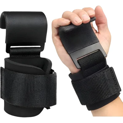 Muñequera con Gancho Ancho para Levantamiento de Pesas XSF