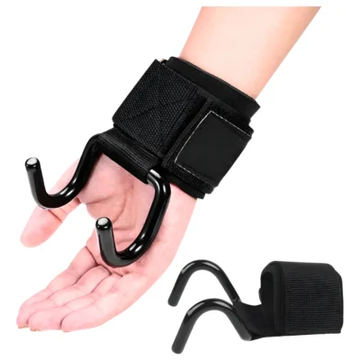 Muñequera con Gancho Doble para Levantamiento de Pesas XSF