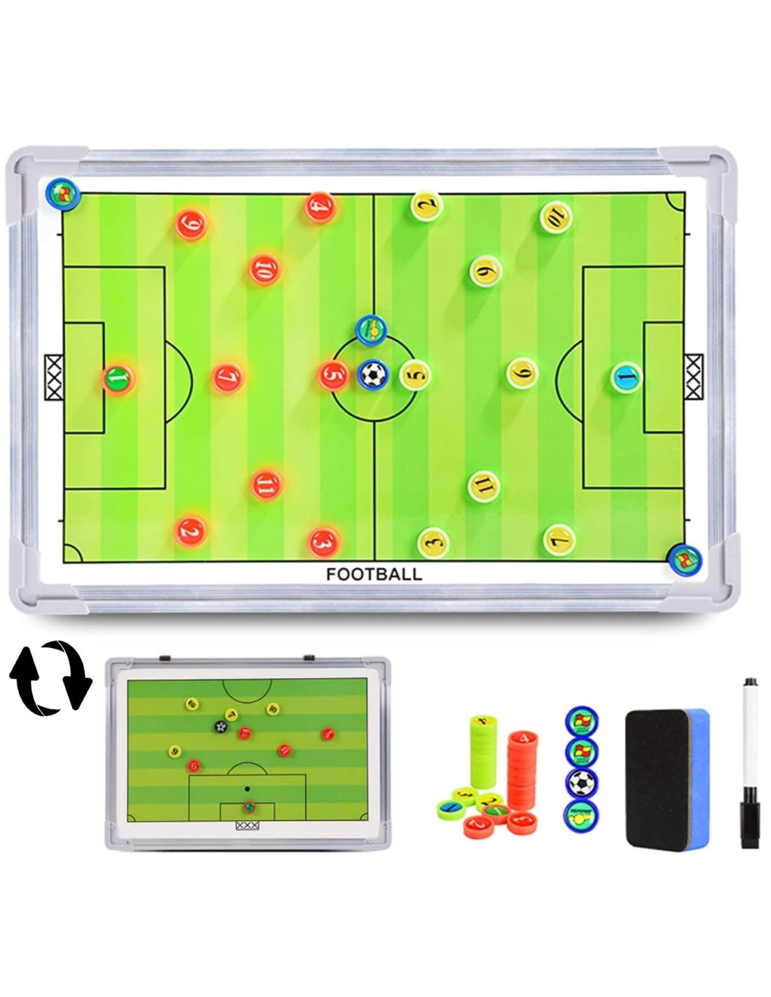 Pizarra Tácctica Magnética Fútbol Maicca